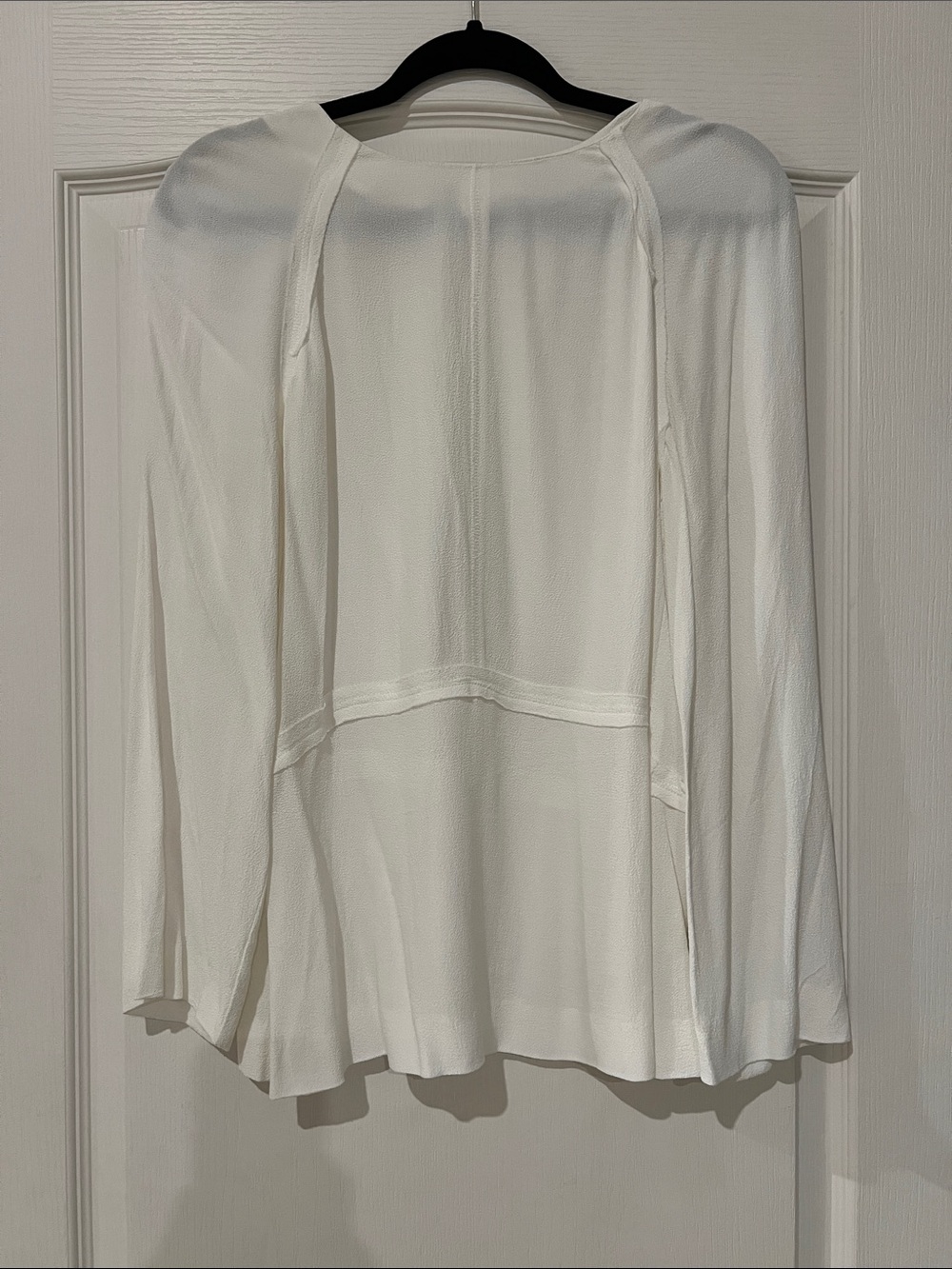 Women’s White Long Sleeve Blouse